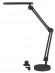Б0008000 Настольный светильник ЭРА NLED-440-7W-BK светодиодный на струбцине и с основанием черный