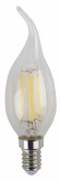 Б0019005 Лампочка светодиодная ЭРА F-LED BXS-5W-840-E14 Е14 / Е14 5Вт филамент свеча на ветру нейтральный белый свет