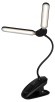 Б0057208 Настольный светильник ЭРА NLED-512-6W-BK светодиодный аккумуляторный на прищепке черный