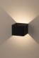 Б0034598 WL3 BK Подсветка ЭРА Декоративная подсветка светодиодная 6Вт IP 20 черный (20/600)