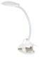 Б0041084 Настольный светильник ЭРА NLED-478-8W-W светодиодный на прищепке белый
