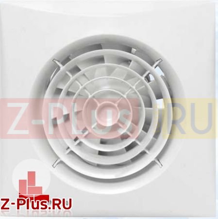 Вытяжной вентилятор Soler & Palau SILENT-200 CRZ 16 Вт белый c таймером и обратным клапаном