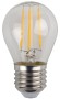 Б0039191 Лампочка светодиодная ЭРА F-LED P45-5W-840-E27 Е27 / Е27 5Вт филамент шар нейтральный белый свет