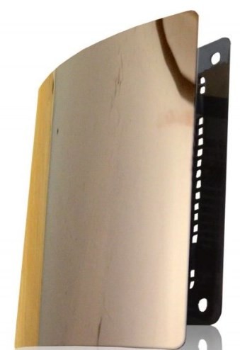 Решетка на магнитах серии РД-200-М с декоративной панелью 200-200 мм (Медь)