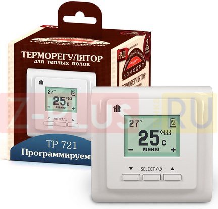 Терморегулятор TP 721 (кремовый)