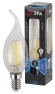 Б0019005 Лампочка светодиодная ЭРА F-LED BXS-5W-840-E14 Е14 / Е14 5Вт филамент свеча на ветру нейтральный белый свет