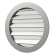 31,5РКМ, Решетка вентиляционная круглая алюминиевая с фланцем D315