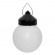 Б0052010 Светильник ЭРА НСП 01-60-003 подвесной Гранат полиэтилен IP44 E27 max 60Вт D150 шар белый