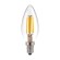 Филаментная светодиодная лампа "Свеча" C35 9W 4200K E14 (CW35 прозрачный) BLE1426