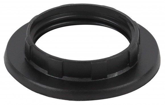 Б0043678 Кольцо для патрона ЭРА E14 пластик, черное